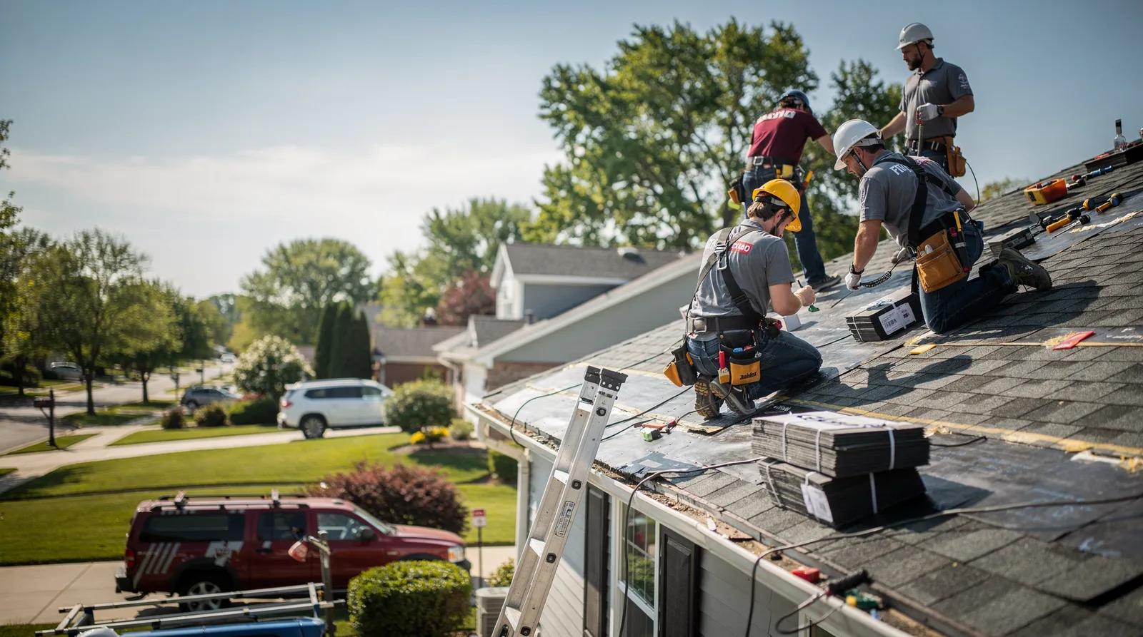 Roof Repair in Momence, IL around you